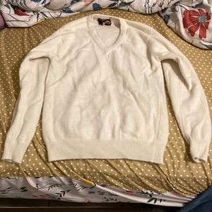 Beige wool sweater
